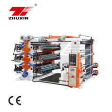 YT-6800 flexographic for  plastic bag logo printing machine